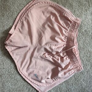 Nike Women's Light Pink Athletic Shorts